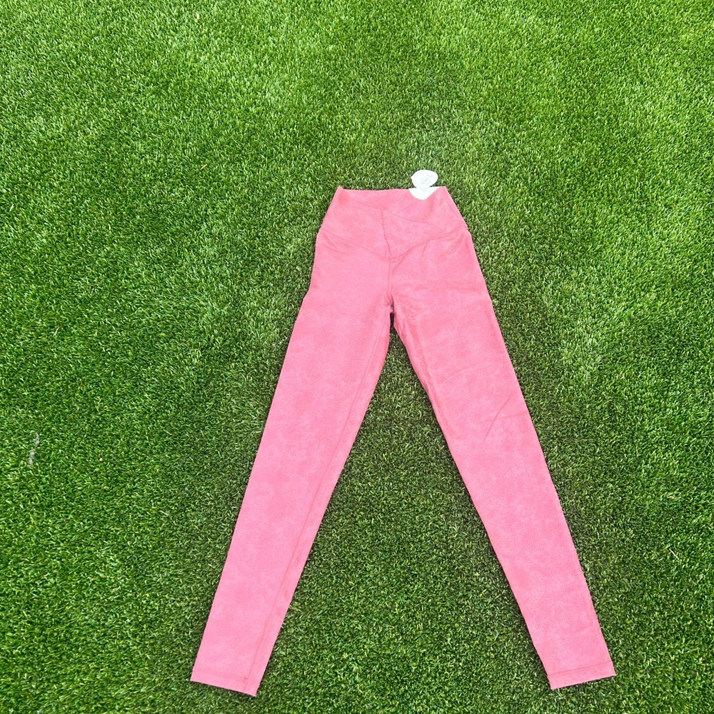Metallic-“offline by aerie real me high waisted crossover leggings”
